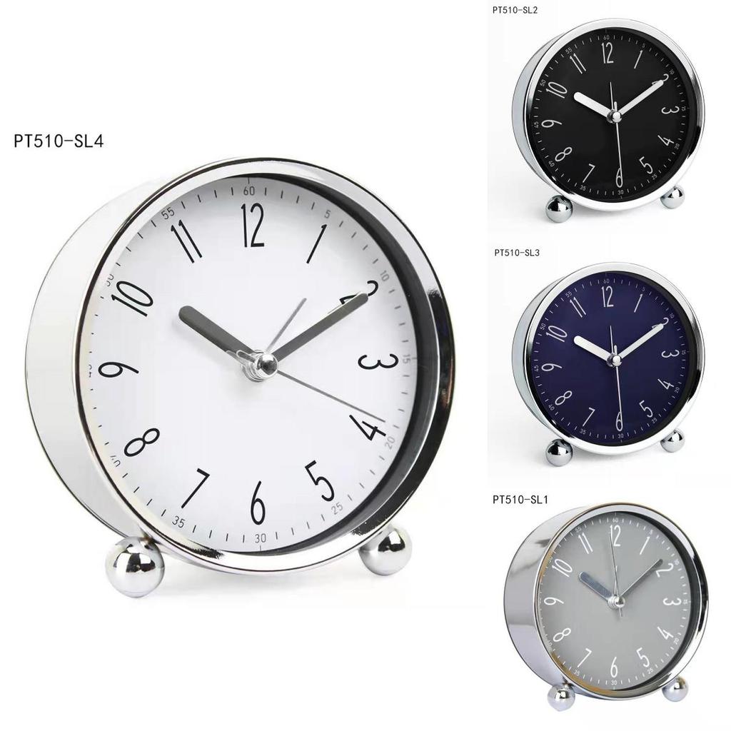 Creative 45inch Metal Bedside Clock With Alarm And Light For Home Office Use