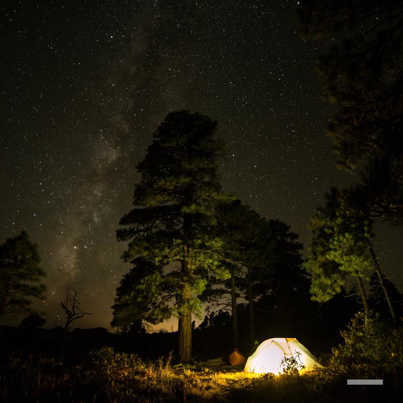 New outdoor camping light Type-C emergency light multifunctional tent solar rechargeable LED strong light camping light