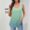 Женская майка для девочек, однотонный повседневный топ, топы на бретелях для женщин, свободные топы без рукавов, струящиеся