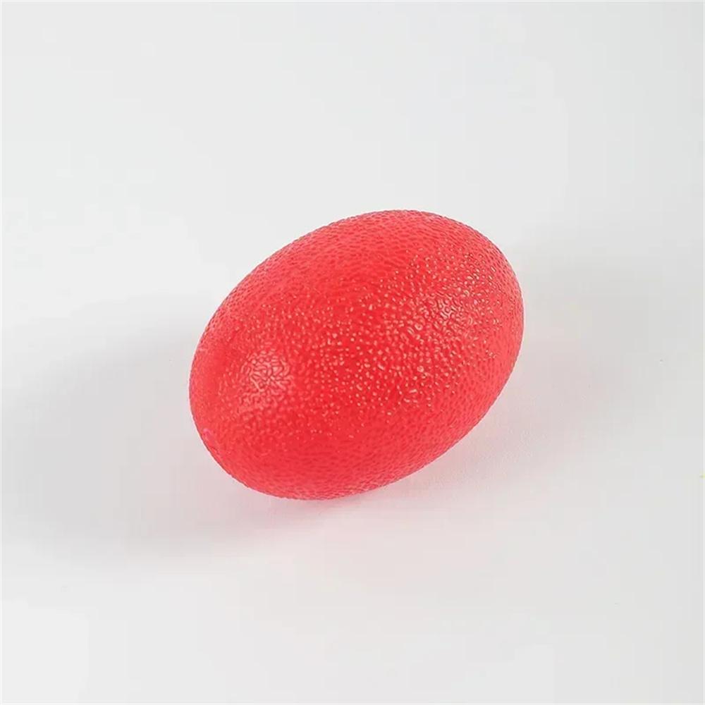 Silicone Hand Grip Ball Egg Men Women Gym Fitness Finger Heavy Exerciser Strength Muscle Recovery Gripper Trainer 1PC