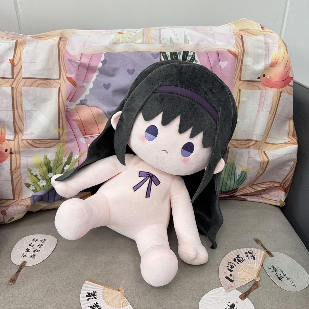 Плюшевая кукла Канамэ Мадока 40 см Косплей Puella Magi Madoka Magica Акеми Хомура Мягкая набивная игрушка Подушка для фанатов аниме