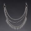 Layered Punk Chain On The Jeans Pants Women Spike Keychains Waist Chain Ornament