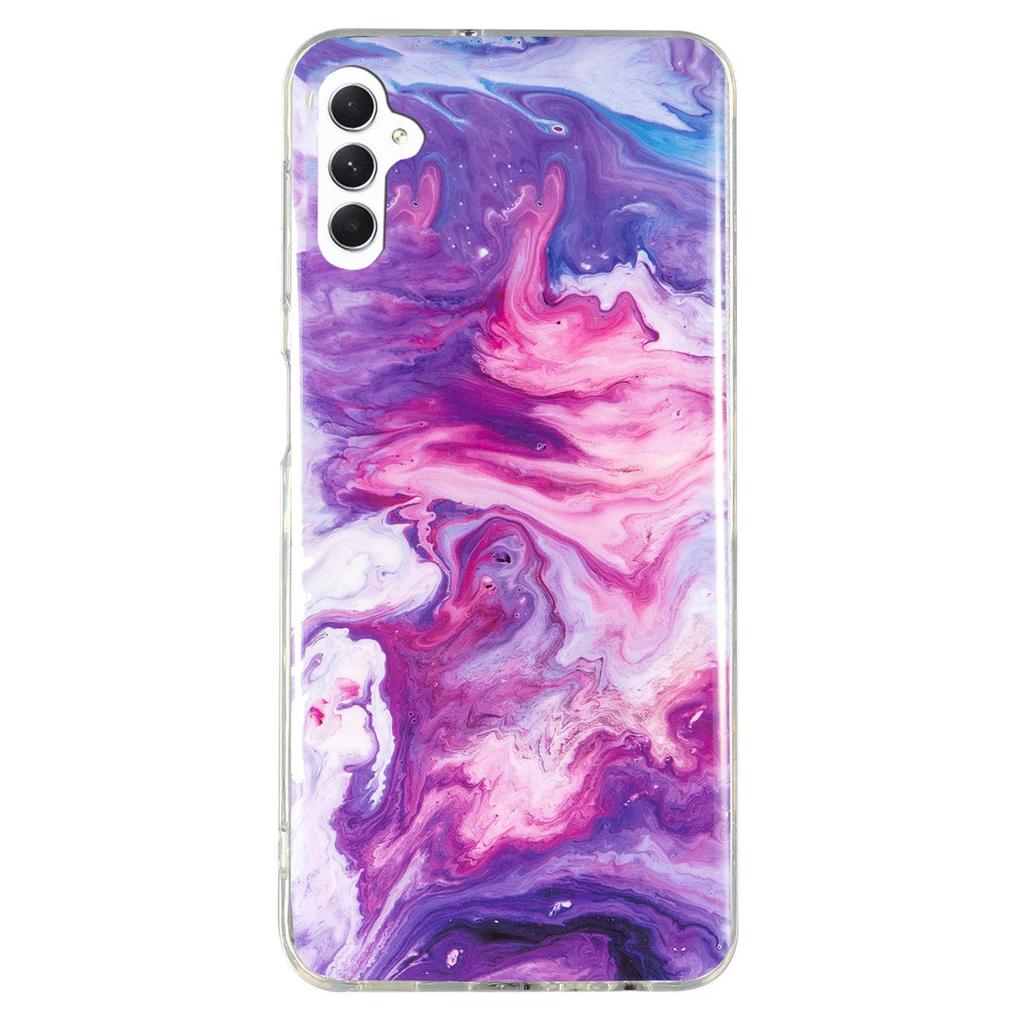For Samsung Galaxy A54 5G Marble Pattern Phone TPU Case Anti-scratch IMD Phone Cover