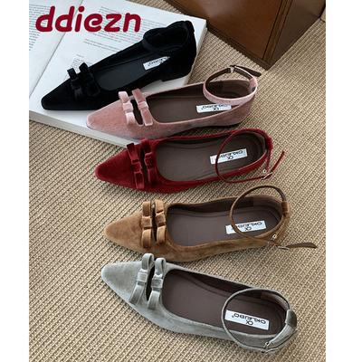 Модная обувь с увеличением роста Женские туфли-лодочки с ремешком на щиколотке Женские туфли с острым носком Модные шелковые женские туфли без каблука