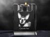 Cornish Rex – Candle holder with cat photo, crystal tealight holder | Art-Dog