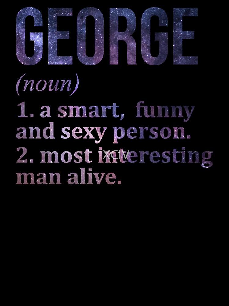 Boy George George Name Definition Oversized T-Shirt