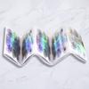 Exquisite Pattern Plastic 100pcs Beautiful Nail Guide Stickers Extension Forms Manicure Diy Tips For Girls