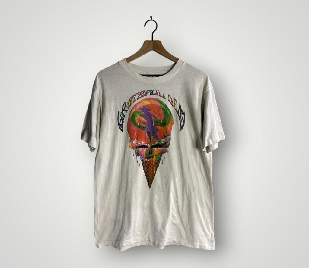 VINTAGE '90 Grateful Dead Shirt Reprint Fan Gift for Friends All Size S-5XL