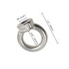 10Pcs M6/M8/M10 Metric Ring Shape Lifting Eye Nut 304 Stainless Steel Lifting Eye Threaded Nut Fastener