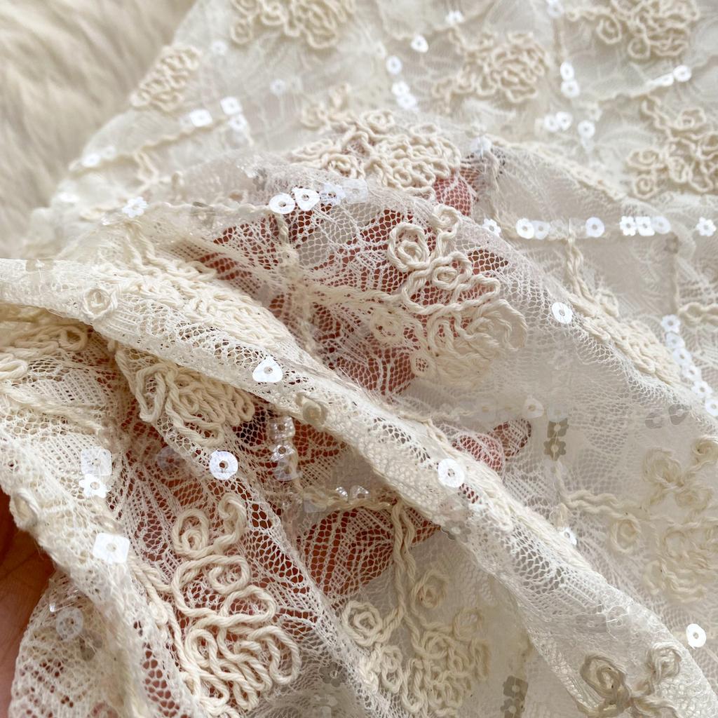 Summer Small Size Women Embroidery Flower Sequined Slim Bodycon Student Princess Party Dresses For Graduation