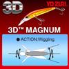 Морская приманка 3D Magnum Тонущая 180мм Огненный тигр Цвет YO-ZURI
