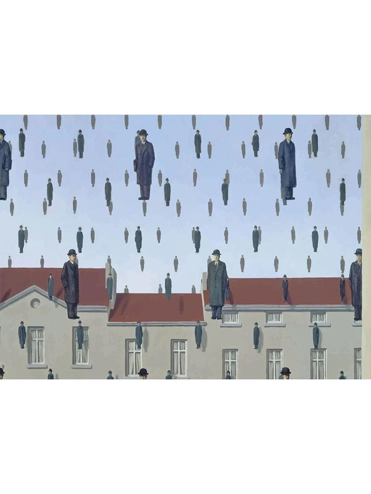 Famous Surrealism Arts Posters Canvas Painting Abstract Rene Magritte Wall Picture Print For Gallery Bedroom Home Decoration
