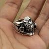 Fashion New Accessories Undead Mask Men's Ring