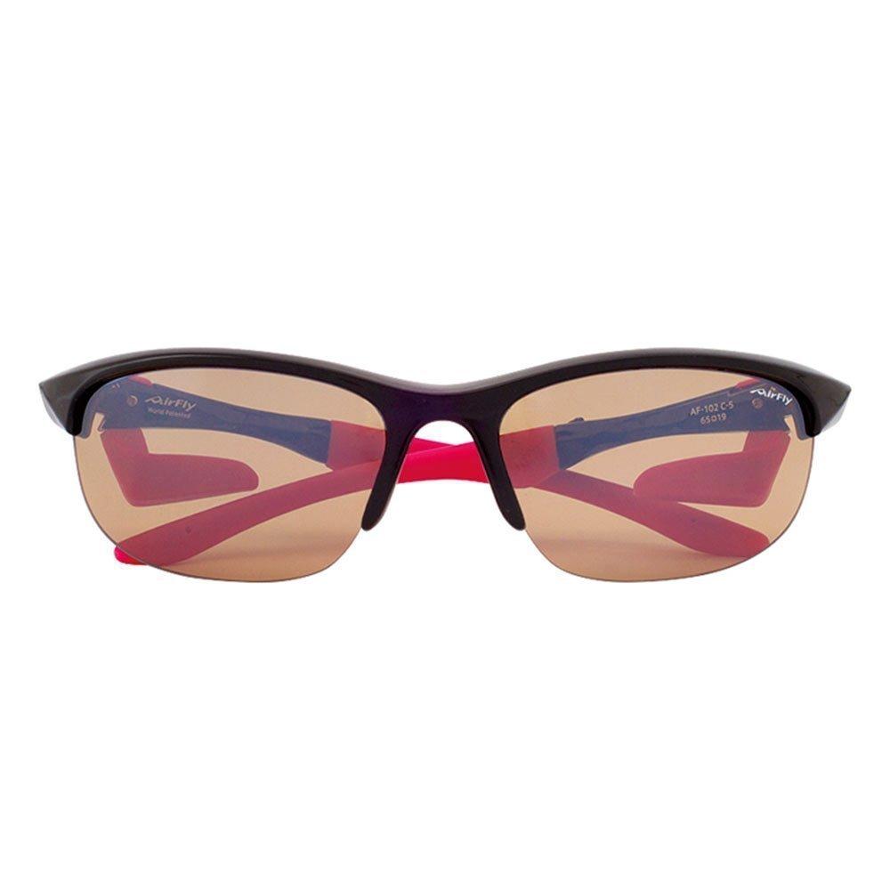 Спортивные солнцезащитные очки AirFly Nose Padless AirFly Oval Lens Brown C5 Black/Light AF-102