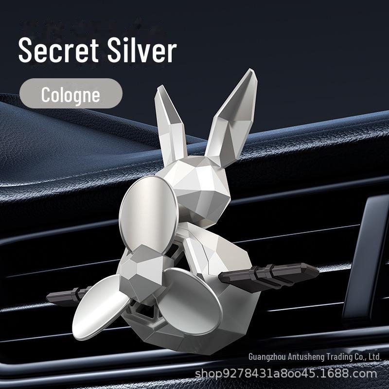 Geometric Rabbit Car Air Freshener Ornament for Air Conditioning Vent