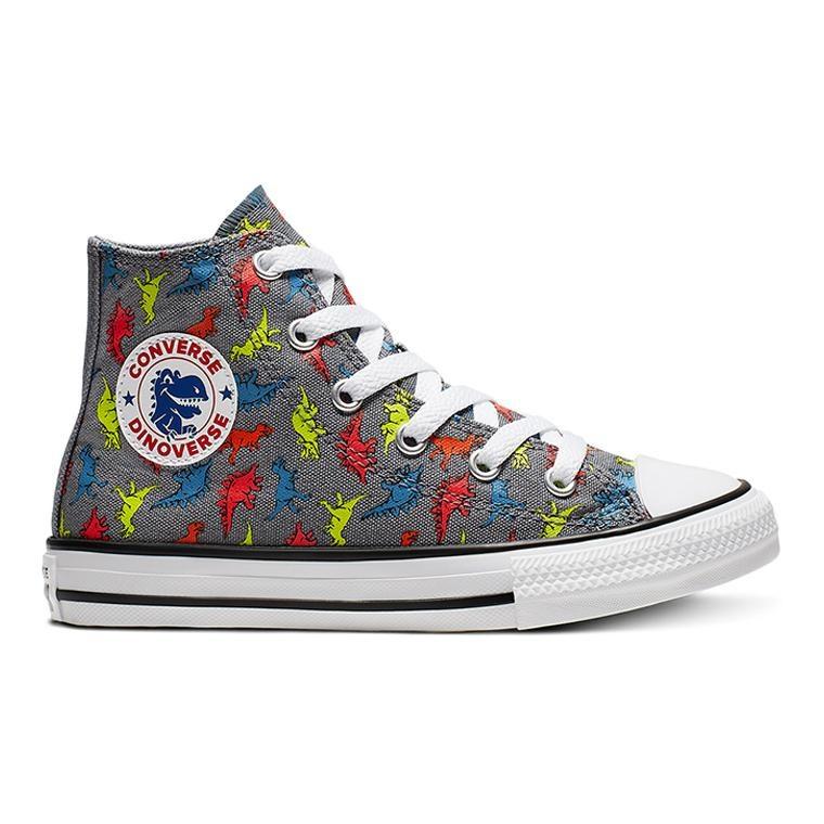 Converse Кеды Chuck Taylor для мальчиков с мультяшным принтом, детские, 666200C