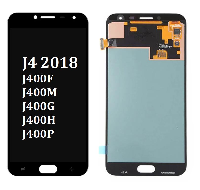 OLED для Samsung J4 2018 ЖК-дисплей с сенсорным экраном стеклянная панель в сборе
