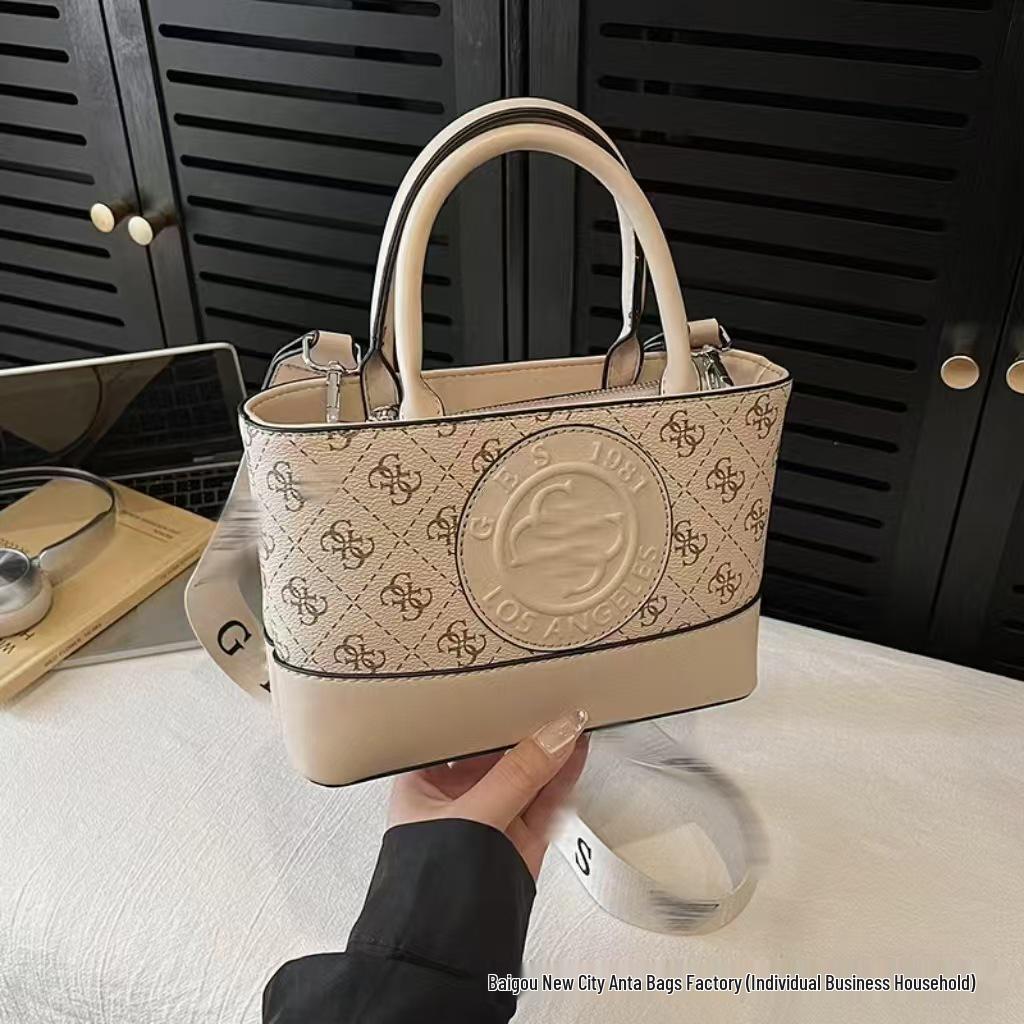 Взрывная новая сумочка: Женская стильная сумка кроссбоди с принтом и универсальным широким плечевым ремнем