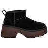 UGG Classic Ultra Mini New Heights Boot Black (Womens) Women Sneakers 1158311-BLK