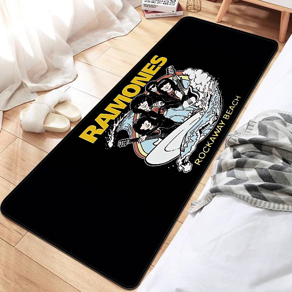 Кухонный коврик Rock Band R-Ramones Дешевле Противоскользящий Современная Гостиная Балкон С рисунком Современный Декор Дома