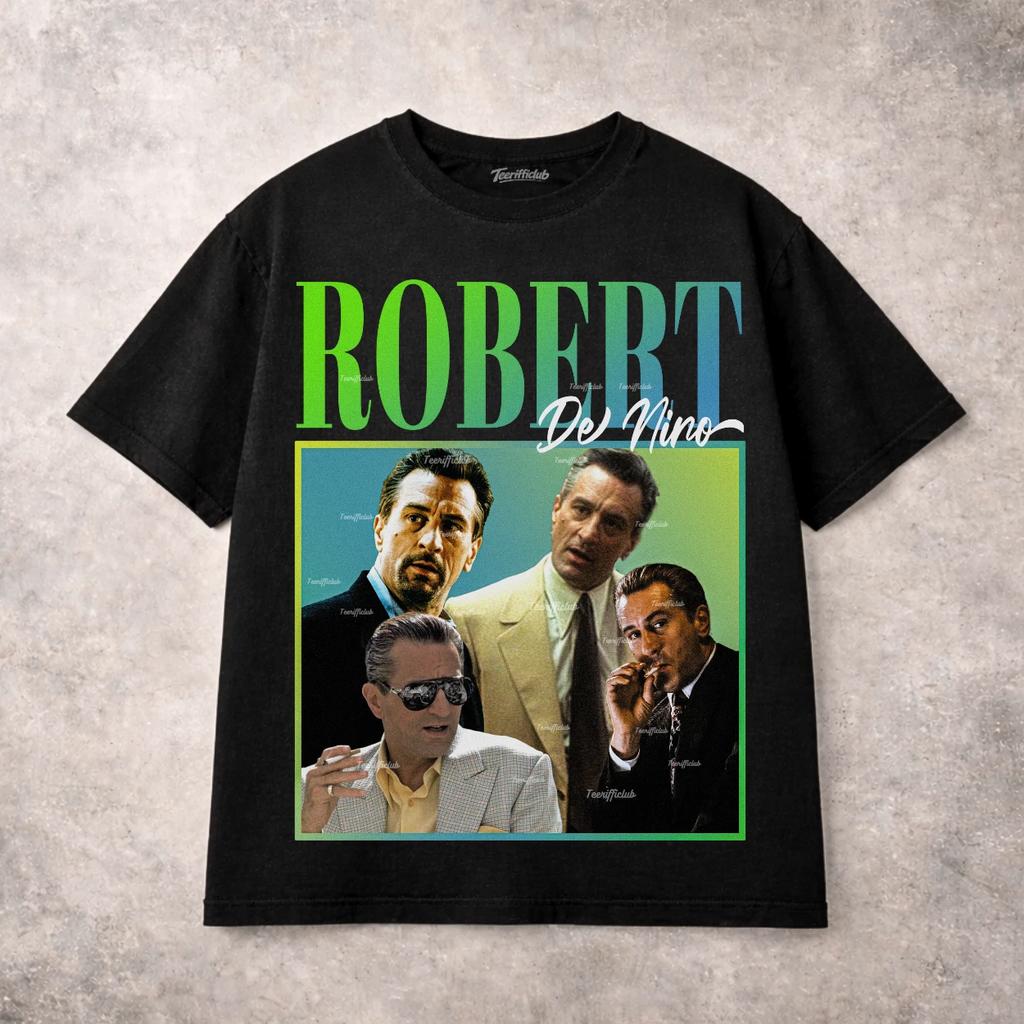 Robert De Niro T-Shirt Retro 90s Movie Actor Film Graphic Tee, Y2k