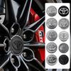 2026 Новое Для Toyota 4 шт. 3D Автоаксессуары Центральные колпачки ступицы колеса автомобиля Автомобильный значок Колпачки ступицы колеса Для Toyota Chr Rav4 Yaris Camry A