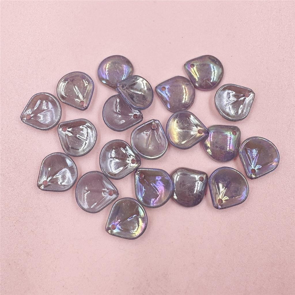 Высокое качество DIY для изготовления ювелирных изделий лепестки цветов AB цвета бусины-шармы аксессуары 13,5*14,8 мм шпильки серьги браслет кулон 20 шт.