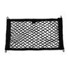 1 Pc Car Black Extra Large Elastic Storage Net Plastic Fits Cargo Van Motorhome-Mobile Home Caravan Boat 25x45cm Stowing Tidying