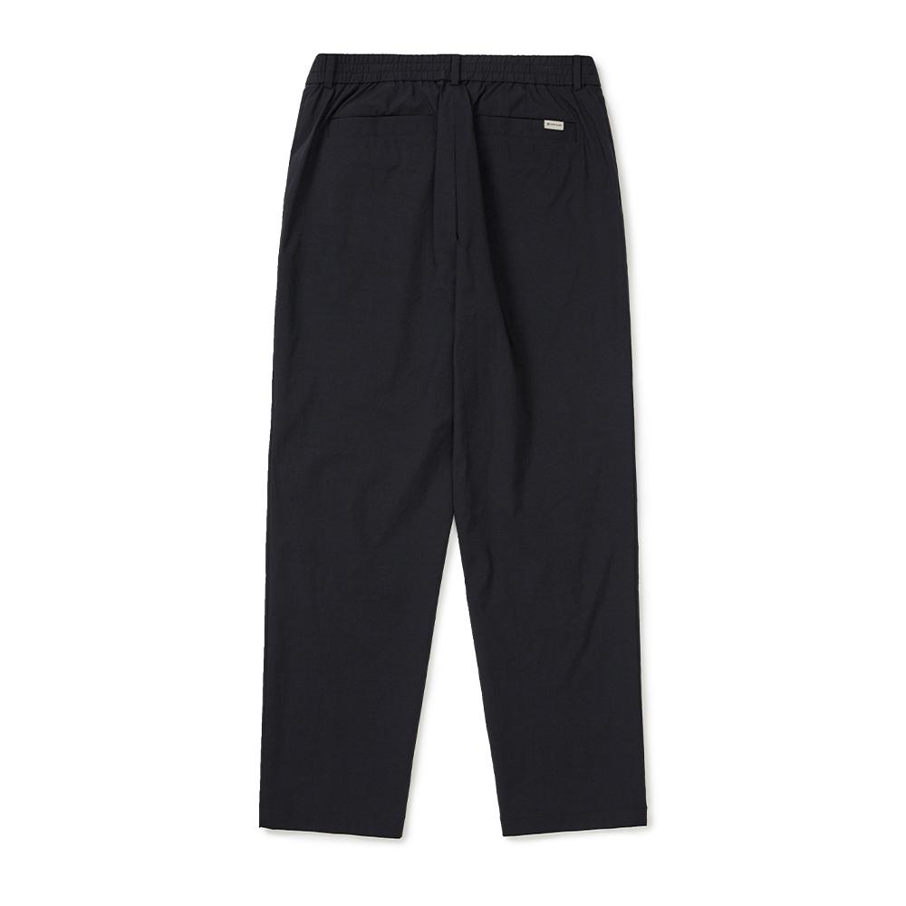 [Snowpeak] Cotton-touch Woven Slim Pants Black (S25SMFPT78)
