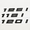 NEW 3D ABS Car Letters Logo 118i 120i 125i Rear Trunk Badge Emblem Sticker For BMW 1 Series 118i 120i 125i F40 Tail Marking