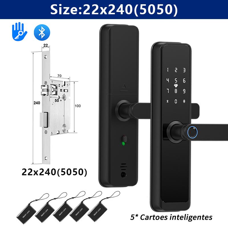 Умный цифровой электронный дверной замок TTlock приложение разблокировка полуавтоматический умный замок замок с отпечатком пальца домашний замок квартиры