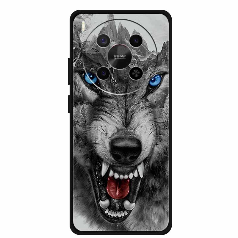 Чехол для ZTE Blade V70 Max NubiaV 70 Max Мультяшный Волк Лев Силиконовый ТПУ Чехол для Телефона Для Nubia V70 Max Мягкий Защитный Funda Para