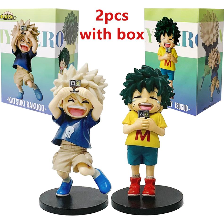 New My Hero Academia Childhood Izuku Midoriya / Childhood Katsuki Bakugo Figure Model Decoration Doll