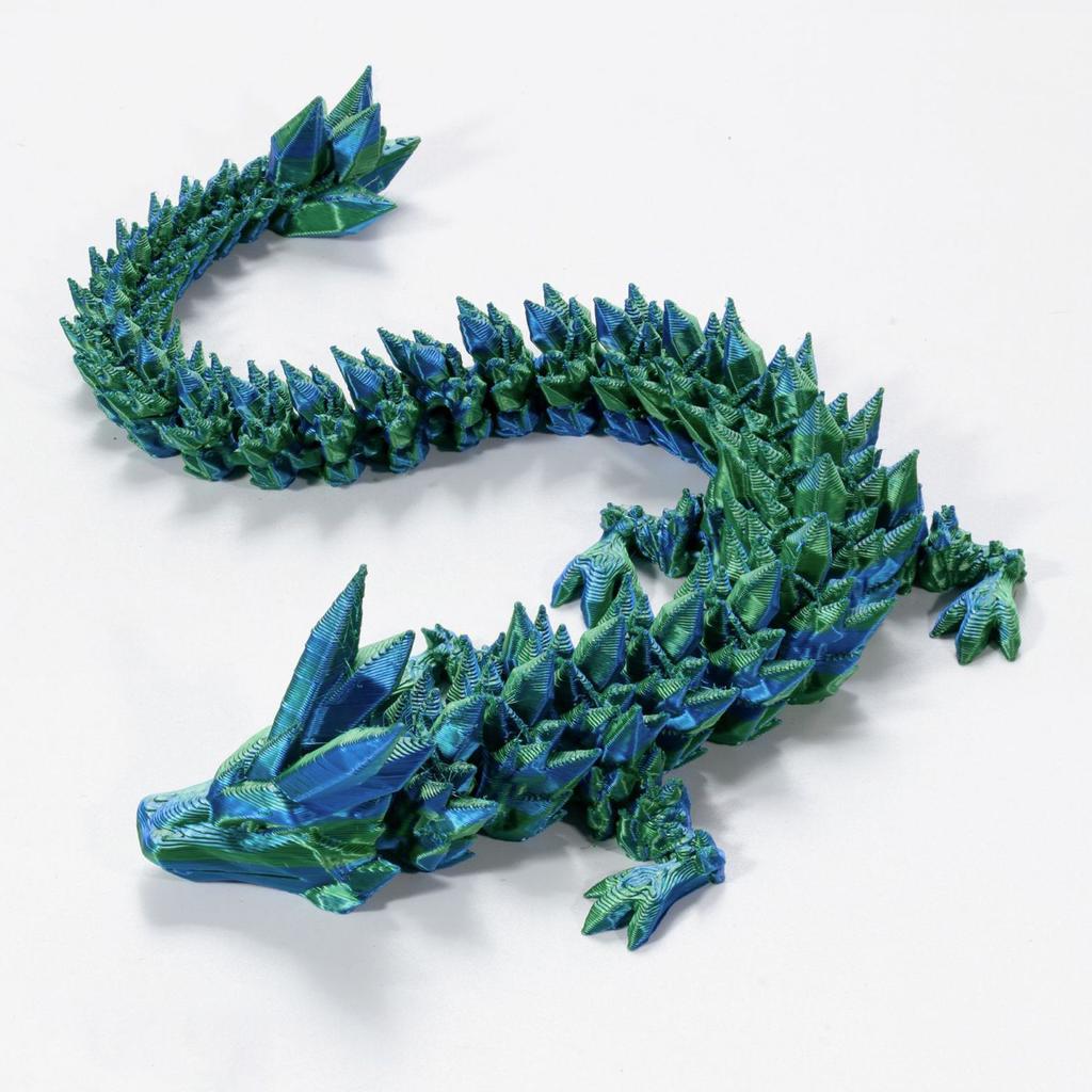 3D-печатная фигурка змеи с подвижными суставами, имитация змеи, креативное украшение для домашнего офиса, новогодние подарки, поделки, подарок