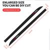 2pcs Car Door Side Skirt Sill Stripe Carbon Decals Styling Accessories For Lexus EX300H RX450H IS300H ES300H NX RX GS Al20