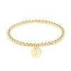 Initial Heart Bracelet Heart Letter  Bracelet Personalized Monogram Bracelet 1 Pc