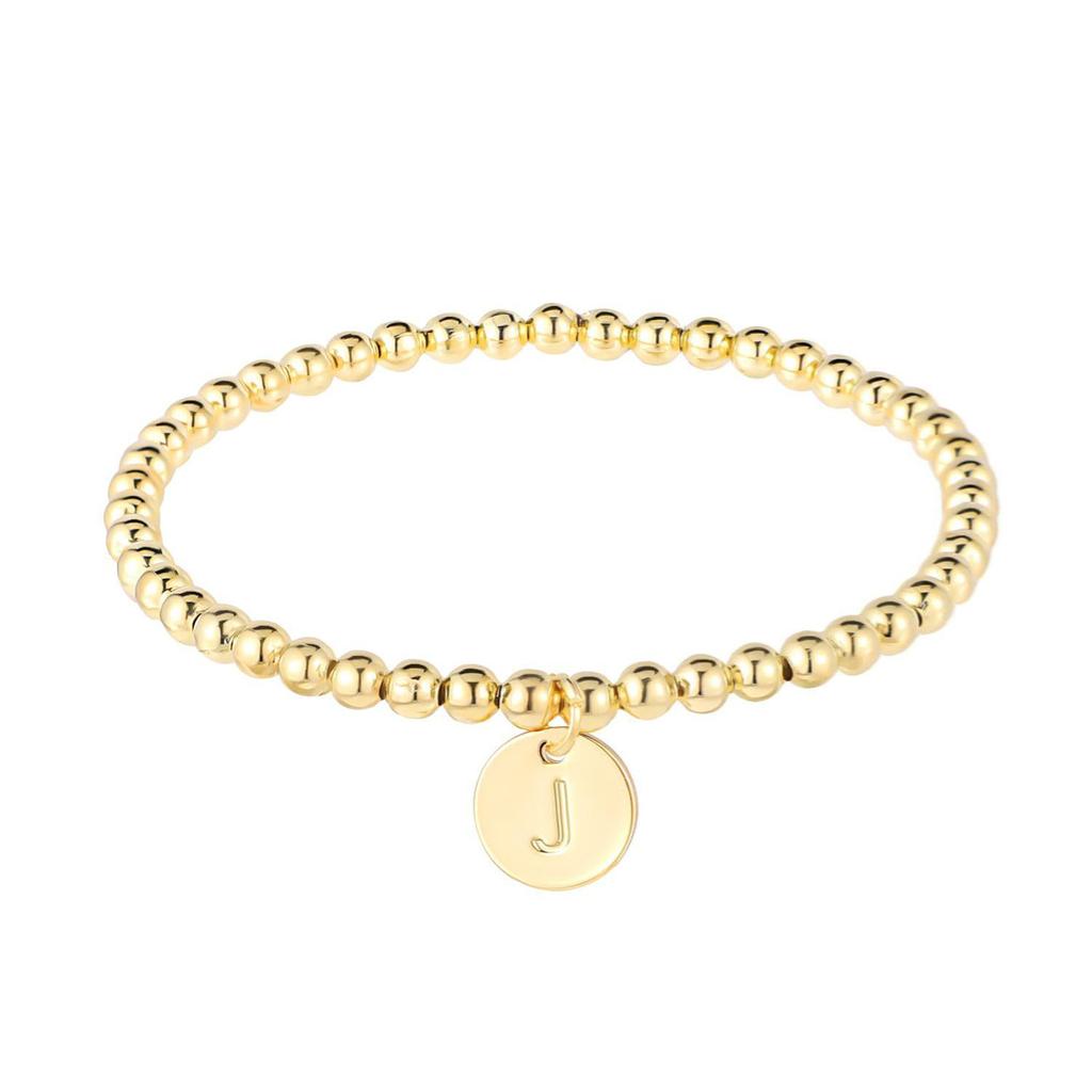 Initial Heart Bracelet Heart Letter Bracelet Personalized Monogram Bracelet 1 Pc
