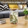 Копилка Небьющаяся Прозрачная Банка для Сбережений Креативная DIY Акриловая Копилка