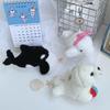 Cute Soft Plush Sea Animals Keychain Whale Dolphin Seal Backpack Accessory