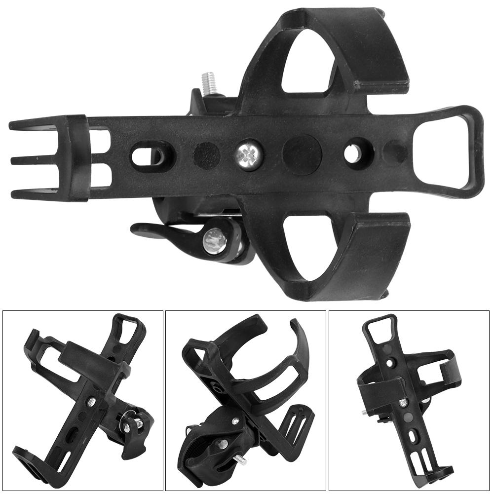 Bottle Rack Holder Water Cup Kettle Support for Bicycle Electric Scooter(black)