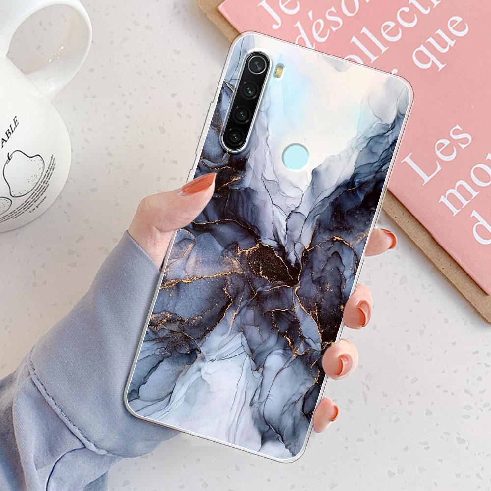 Чехол для Redmi Note 8 Pro Задняя крышка для Note 8T Девочки Новая мода Прозрачный чехол для телефона Мягкий силиконовый чехол для Xiaomi Redmi Note 8 Coque
