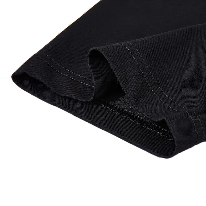 Li-Ning Однотонная Простая Удобная Универсальная Футболка с коротким рукавом и круглым вырезом Повседневный Спортивный Комплект Унисекс Топы AHSU801-2+YKSV147-1