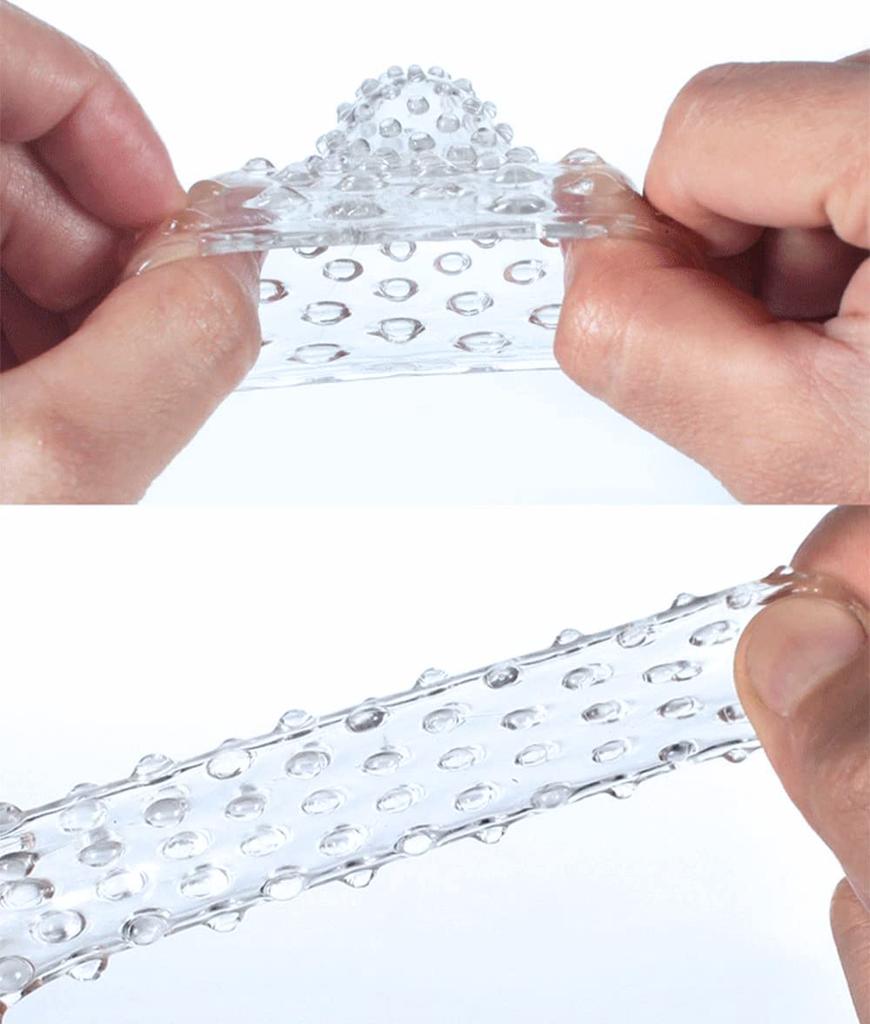 Finger Finger with Nipple SM Clitoral Finger Secret Fingertip One Size Fits Made of 4 Pieces Cots, Domes, Bumps, Development, Goods, Unisex,