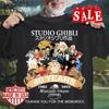Футболка к 40-летию Ghibli «Спасибо за воспоминания» S-5XL Унисекс