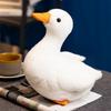Realistic White Goose Stuffed Soft Throw Pillow Simulated Duck Toy Duck Plush Toy  Birthday Gifts