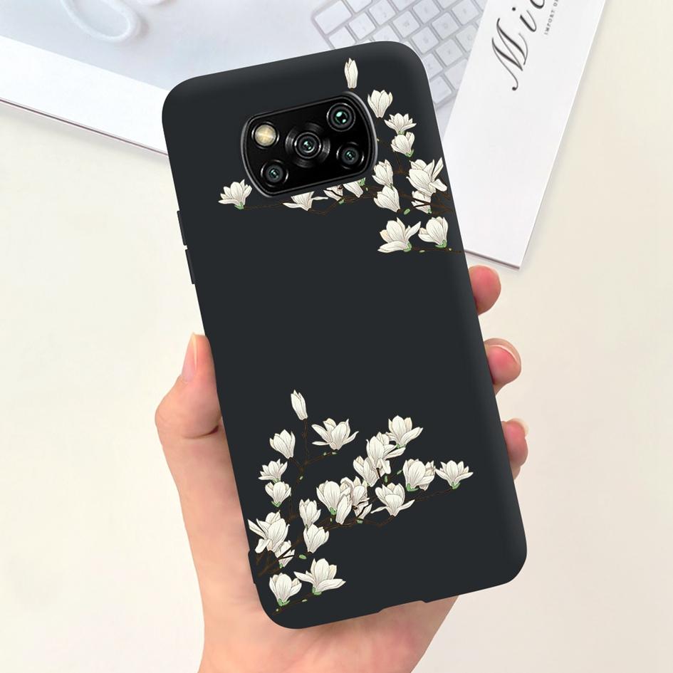 Case For Xiaomi Poco X3 Pro NFC Phone Cover Lovely Dinoaur Butterfly Silicone Soft Cases For Xiaomi Poco X3 GT X3Pro X3NFC Coque