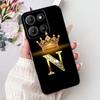 Чехол для Motorola Moto G15 Чехол MotoG15 Роскошные Буквы Короны Мягкий Силиконовый Чехол для Телефона Для Motorola Moto G75 5G G 75 G 15 Бампер