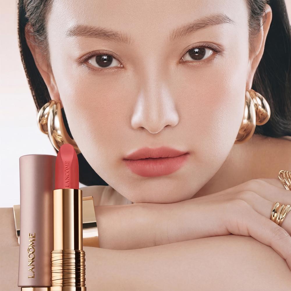 LANCÔME Помада L'Absolu Rouge Intimatte с мягким матовым финишем - №274 French Tea, Стойкий увлажняющий цвет для губ 3,4 г