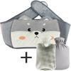 Water-injected Warm Waist Belt Three-piece Set Belly Warmer Hand Warmer Hot Water Bottle Multi-Part Warming Set
