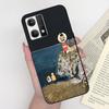 Чехол для Oppo Reno7 F21 Pro 4G Модный Ударопрочный Подсолнух Астронавт Девушка Рисунок Ультратонкий Для Oppo F21 Pro Reno 7 Funda Чехол